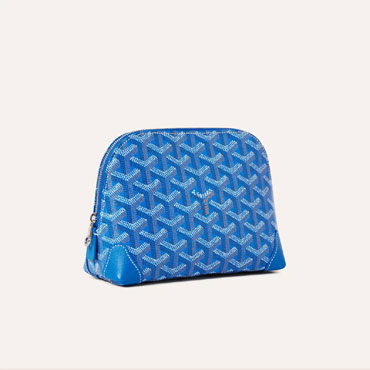 Goyard Vendome Cosmetic Pouch in Sky Blue VENDOTPMLTY10CL10P