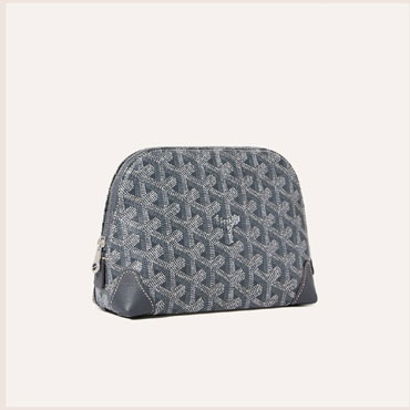 Goyard Vendome Cosmetic Pouch in Grey VENDOTPMLTY51CL51P