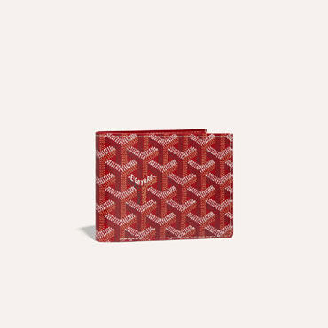 Goyard Victoire Wallet in Red VICTO8PMLTY02CL02X