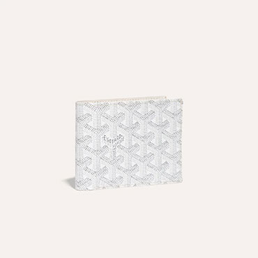 Goyard Victoire Wallet in White VICTO8PMLTY50CL50X