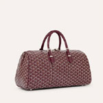 Goyard Boston 45 Bag in Burgundy BOSTON045TY33CL33P