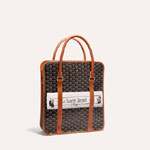 Goyard Bourgogne Bag in Black Tan BOURGOMMLTY01CL03P