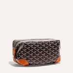 Goyard Bowling 25 Toiletry Bag in Black Tan BOWLIN025TY01CL03P