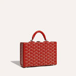 Goyard Grand Hotel Trunk Bag in Red GHOTELPMLTY02CL02P Goyard Grand Hotel Trunk Bag in Red GHOTELPMLTY02CL02P