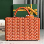 Goyard Grand Hotel Trunk Bag in Orange GHOTELPMLTY07CL07P Goyard Grand Hotel Trunk Bag in Orange GHOTELPMLTY07CL07P