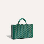 Goyard Grand Hotel Trunk Bag in Green GHOTELPMLTY09CL09P