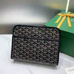 Goyard Jouvence MM Toilet Bag in Black JOUVENMMLTY01CL01P