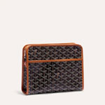 Goyard Jouvence MM Toilet Bag in Black Tan JOUVENMMLTY01CL03P