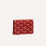 Goyard Malesherbes Card Wallet in Red MALESHPMLTY02CL02X Goyard Malesherbes Card Wallet in Red MALESHPMLTY02CL02X