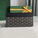 Goyard Matignon GM Wallet in Black MATIG2GMLTY01CL01P