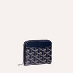 Goyard Matignon PM Wallet in Navy Blue MATIGNPMLTY12CL12P