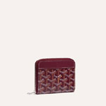Goyard Matignon PM Wallet in Burgundy MATIGNPMLTY33CL33P Goyard Matignon PM Wallet in Burgundy MATIGNPMLTY33CL33P