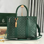 Goyard Morvan Document Case in Green MORDOCPMLTY09CL09P