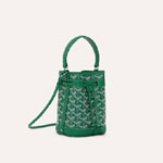 Goyard Petit Flot Mini bucket bag in Green PEFLOTMINTY09CL09P