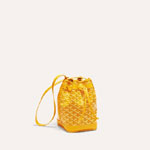Goyard Petit Flot Bucket Bag in Yellow PEFLOTPMLTY08CL08P