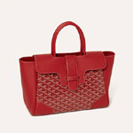 Goyard Saigon tote bag in Red SAIGOCMMLTY02CL02P