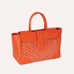Goyard Saigon tote bag in Orange SAIGOCMMLTY07CL07P