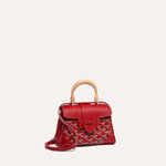 Goyard Saigon Souple Mini Bag in Red SAIGONMINTY02CL02P Goyard Saigon Souple Mini Bag in Red SAIGONMINTY02CL02P