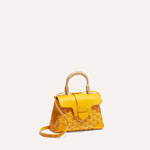 Goyard Saigon Souple Mini Bag in Yellow SAIGONMINTY08CL08P