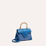 Goyard Saigon Souple Mini Bag in Sky Blue SAIGONMINTY10CL10P