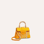 Goyard Saigon Structure Mini Bag in Yellow SAIGR2MINTY08CL08P