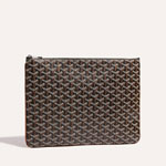 Goyard Senat MGM Pouch in Black Tan SENAT2MGMTY01CL03P Goyard Senat MGM Pouch in Black Tan SENAT2MGMTY01CL03P