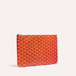 Goyard Senat MM Pocket in Orange SENAT2MMLTY07CL07P Goyard Senat MM Pocket in Orange SENAT2MMLTY07CL07P