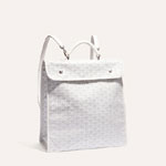 Goyard Saint Leger Backpack in White STLEGEMMLTY50CG50P