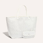 Goyard Saint Louis GM Bag in White STLOUIGMLTY50CL50P