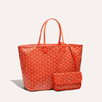 Goyard Saint Louis PM Bag in Orange STLOUIPMLTY07CL07P