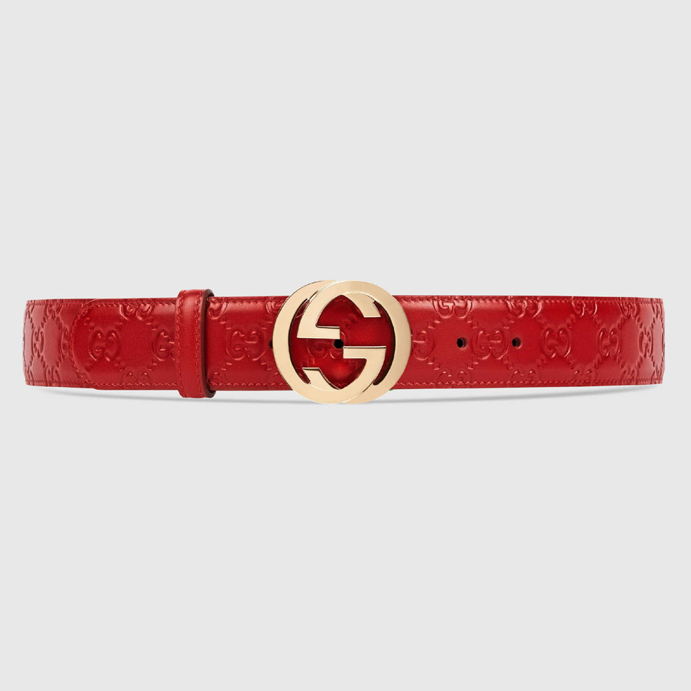 Gucci Gucci Signature leather belt 370543 CWC1G 6433: Image 1