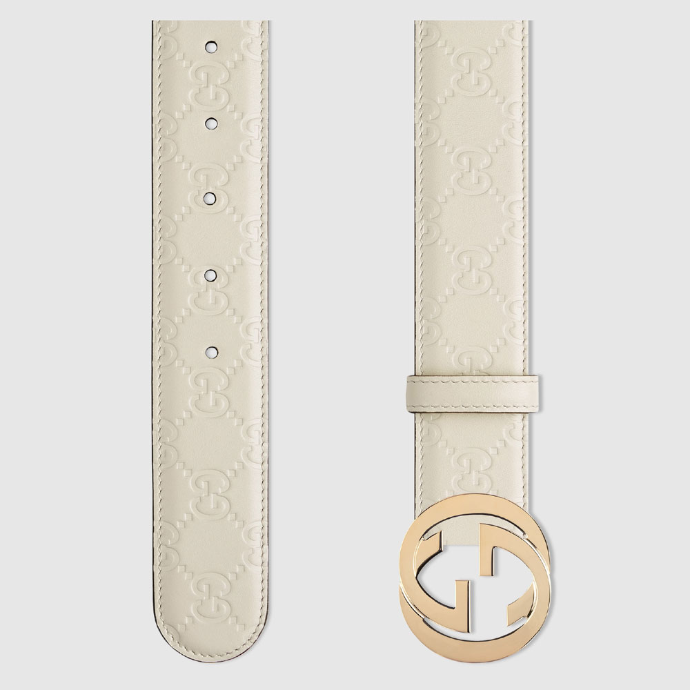 Gucci Signature leather belt 370543 CWC1G 9022: Image 2