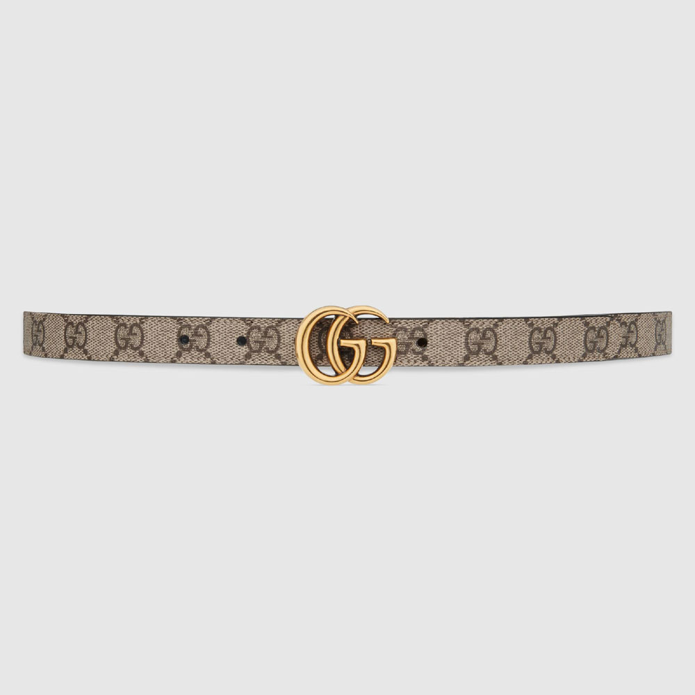 Gucci GG Marmont reversible thin belt 659418 92TIC 9769: Image 1