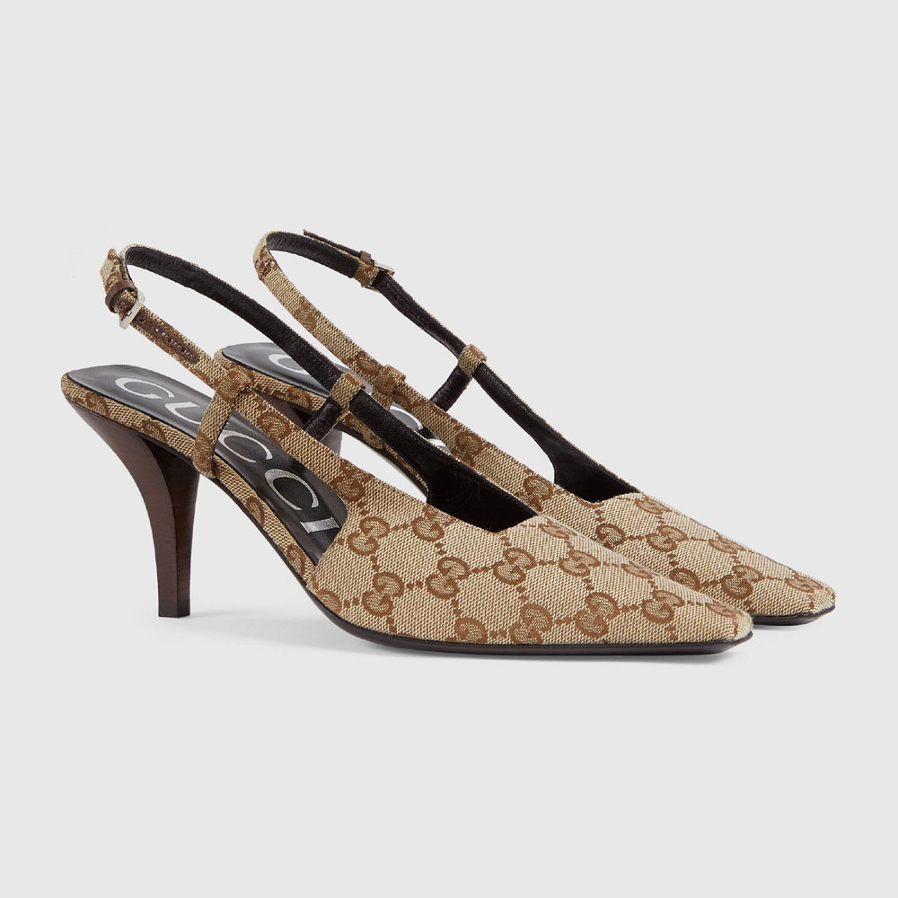 Gucci GG slingback pump 675420 KY980 9763: Image 1