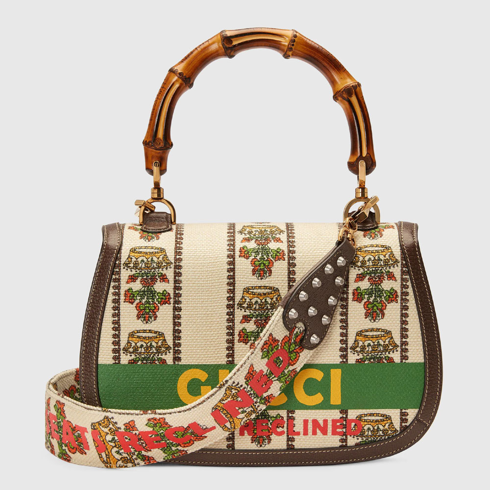 Gucci 100 Bamboo medium bag 681173 UH2EX 8472: Image 3