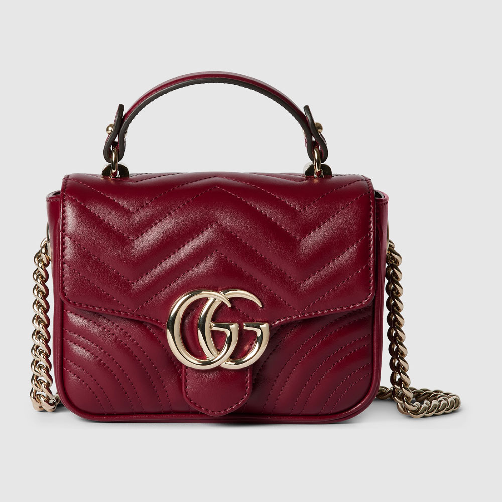 Gucci GG Marmont mini top handle bag 811238 AAECK 6207: Image 1