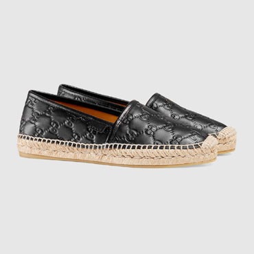 Gucci Gucci Signature leather espadrille 454703 CWC10 1000