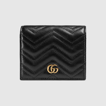 Gucci GG Marmont leather wallet 546580 DTD1T 1000