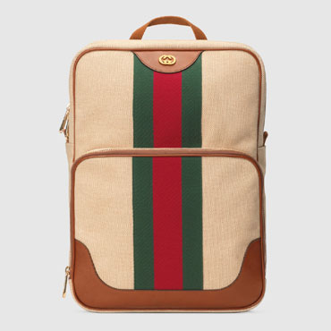 Gucci Vintage canvas backpack 575063 98BEG 9685