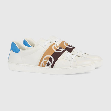 Gucci Ace Sneaker with Interlocking G 650989 1XGF0 9068