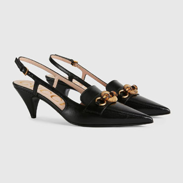 Gucci pump with bamboo Horsebit 658818 C9D00 1000