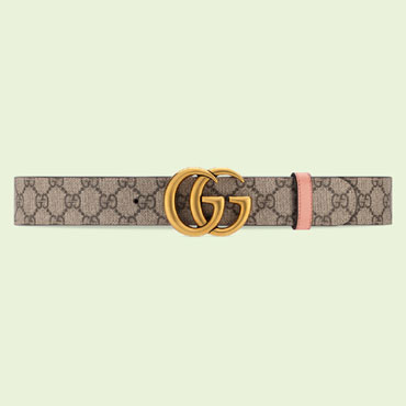 Gucci GG Marmont reversible wide belt 659416 92TIC 9952