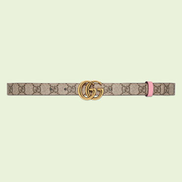 Gucci GG Marmont reversible thin belt 659418 92TIC 8343