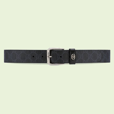 Gucci Belt with Interlocking G detail 673921 92TIN 1000