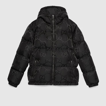 Gucci Jumbo GG Canvas Jacket In Black 698710 Z8A2S 1000