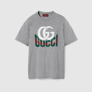 Gucci Printed Cotton Jersey T-shirt 796395 XJGQ7 1230