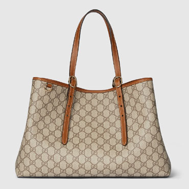 Gucci GG Emblem Medium Tote Bag 815213 FAD6L 9758