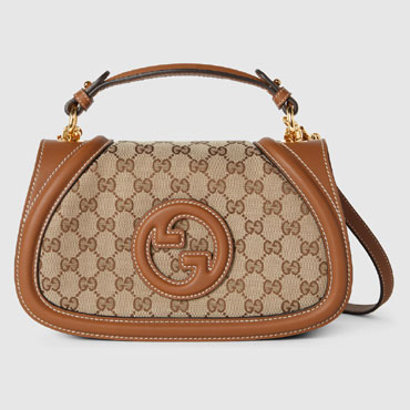 Gucci Blondie Small Top Handle GG Canvas 815714 HAAKG 9755