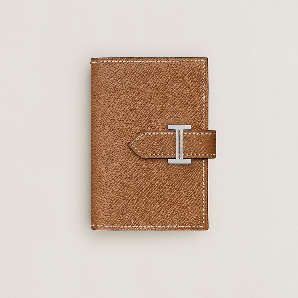 Hermes Bearn mini wallet in Caramel H039796CK37: Image 1