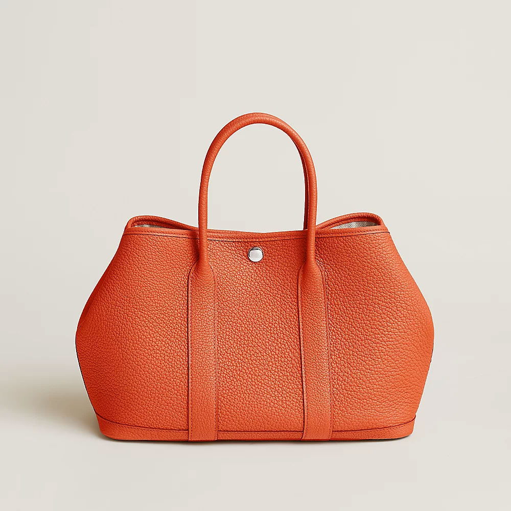 Hermes Garden Party 30 bag in Orange H051568CK5K: Image 1